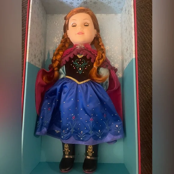 American Girl    Disney Frozen Anna   Collectors Doll    Brand New - Picture 3 of 11